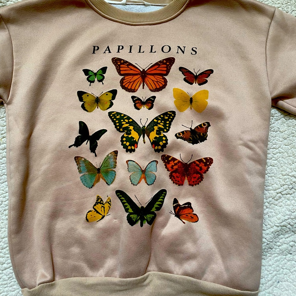 Butterfly Crewneck